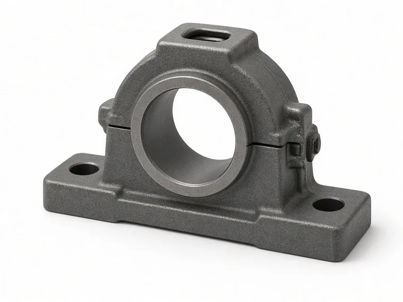 Cast iron pillow block bearing housing
